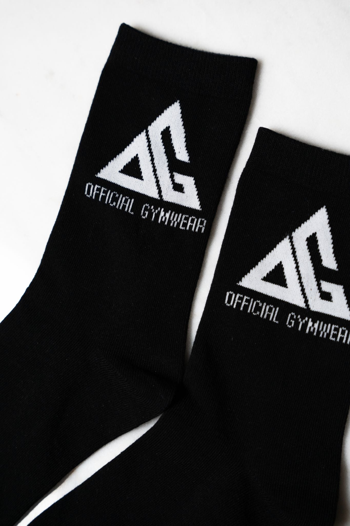 Black Official Gymwear socks