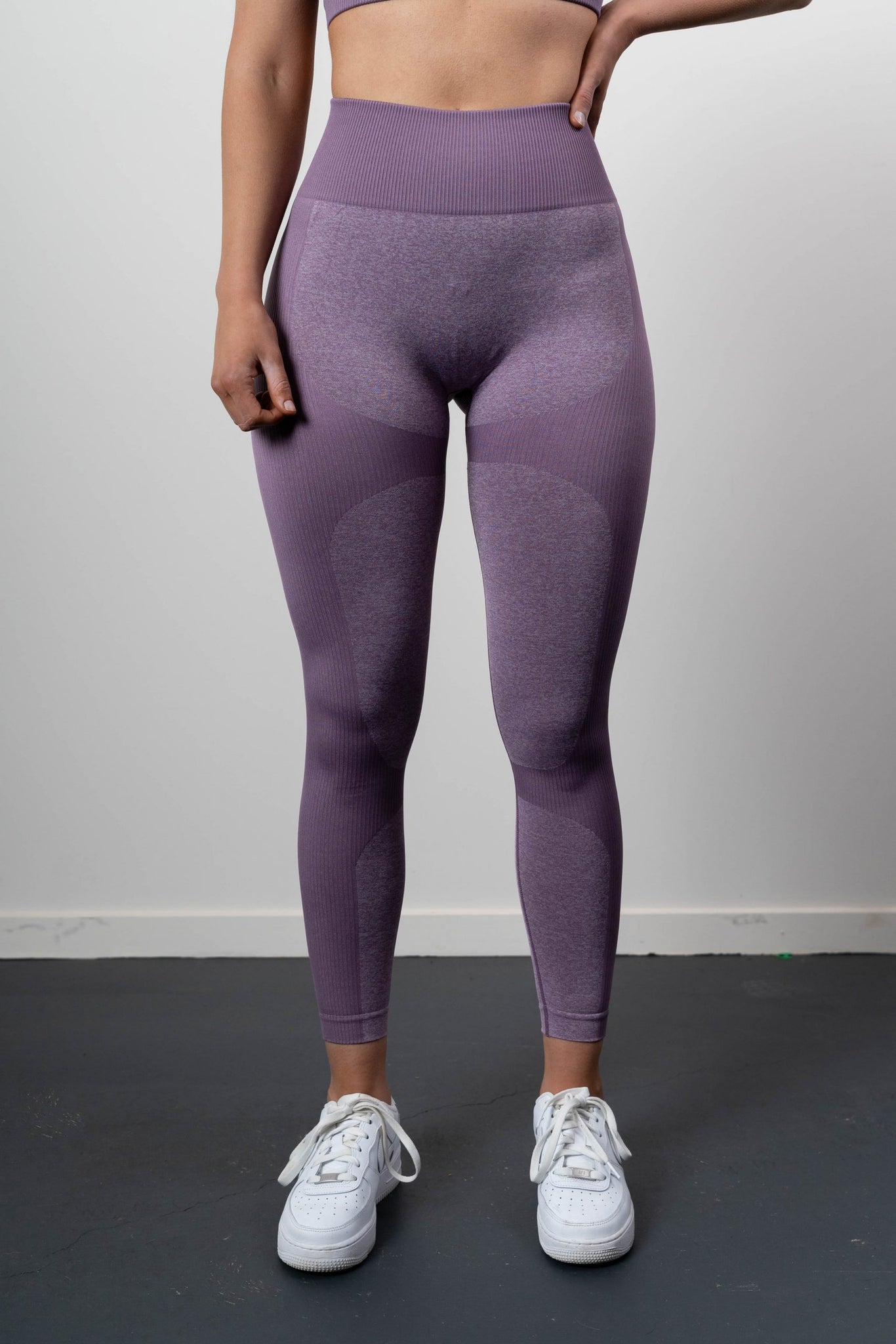 Core Seamless Legging – Purple  high waist yoga leggings – Official Gymwear